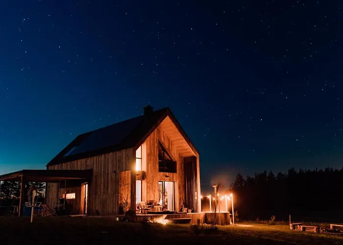 Stodola Naturalnie - Wyjatkowy Dom Z Balia Na Kaszubach Nad Jeziorem